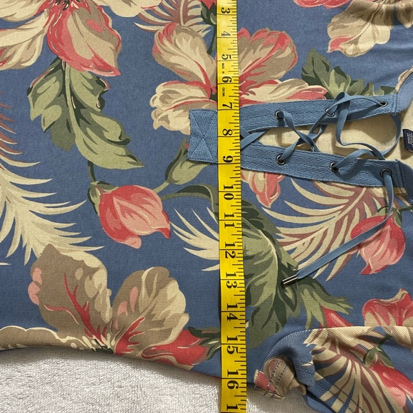 AMERICAN LIVING WOMENS SHIRT SLEEVE TROPICAL T SHIRT DRESS. ABOVE KNEE S… - Picture 14 of 14